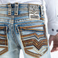 Holt Kid's Blue Slim Boot Cut Jeans