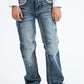 Holt Kid's Blue Slim Boot Cut Jeans
