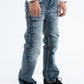 Holt Kid's Blue Slim Boot Cut Jeans
