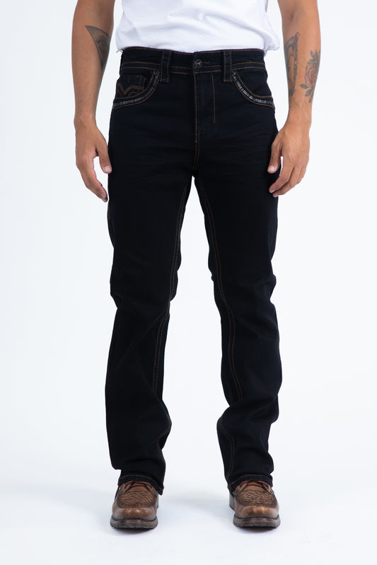 Holt Slim Boot Cut Jean - Grey image 7