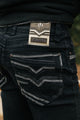 Holt Slim Boot Cut Jean - Black