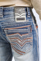 Holt Slim Boot Cut Jean - Light Blue