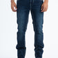 Holt Men's Blue Slim Boot Cut Jeans
