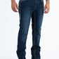 Holt Men's Blue Slim Boot Cut Jeans