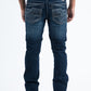 Holt Men's Blue Slim Boot Cut Jeans