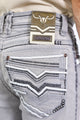 Holt Slim Boot Cut Jean - Gray