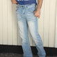 light blue slim boot cut jean men holt platini lifestyle