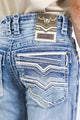 Holt Slim Boot Cut Jean - Light Blue