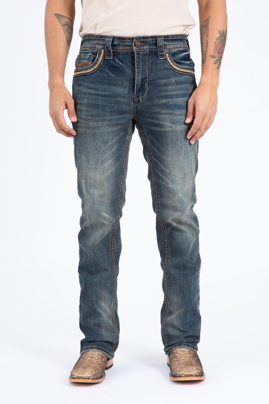 Holt Slim Boot Cut Jean - Grey image 11