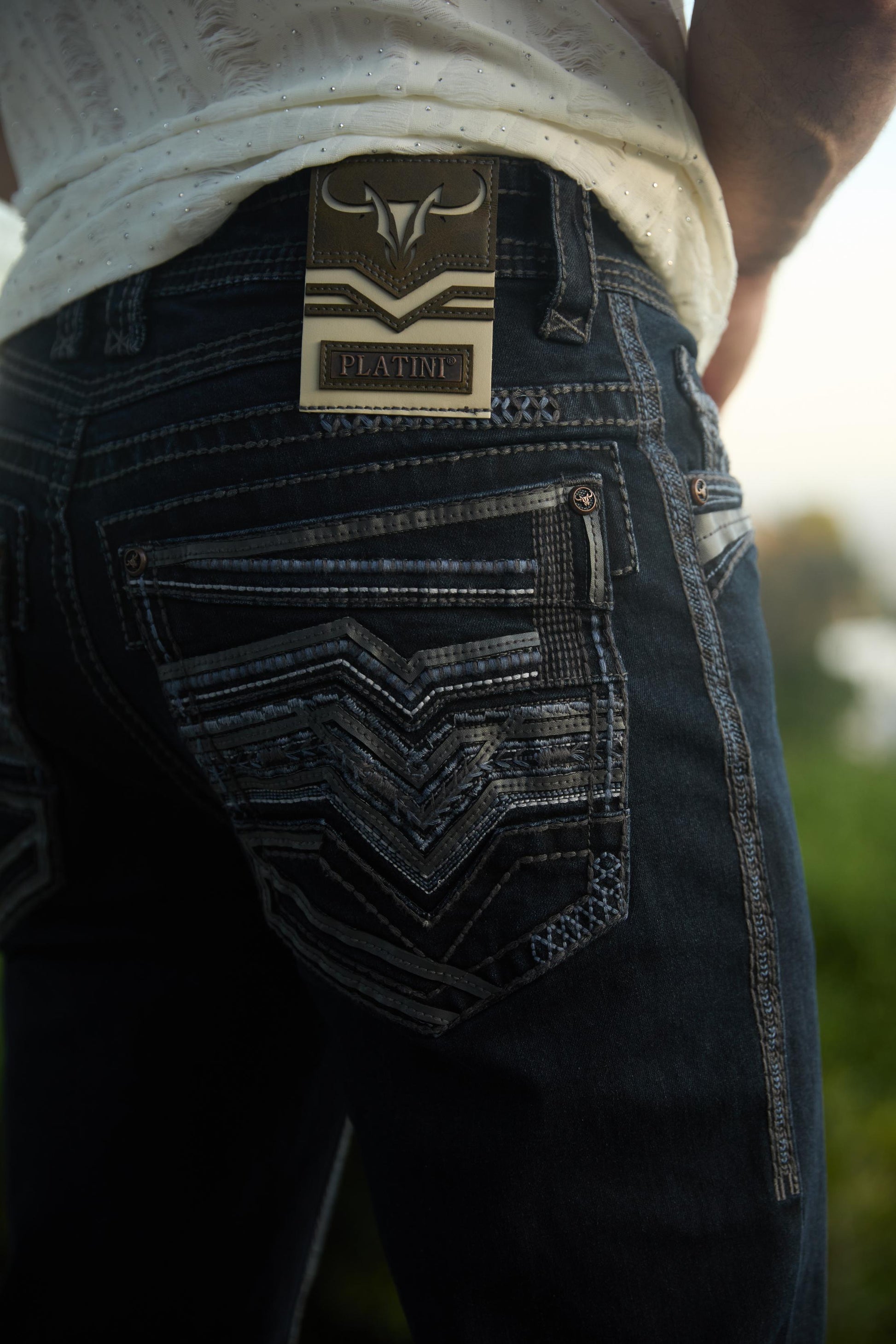 Holt Slim Boot Cut Jean - Black 10