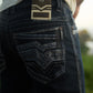 Holt Slim Boot Cut Jean - Jet Black 10