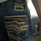 Holt Men's Blue Slim Boot Cut Jeans