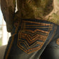 Holt Men's Dark Stone Slim Boot Cut Jeans