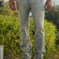 Holt Men's Light Blue Slim Boot Cut Jeans