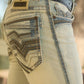 Holt Men's Light Blue Slim Boot Cut Jeans