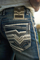 Holt Slim Boot Cut Jean - Denim Blue
