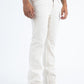off white solid tonal bootcut jean men platini side