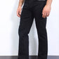 black holt solid wash bootcut jean platini side