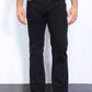 black holt solid wash bootcut jean platini front