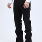 black slim boot cut jean men holt summit chevron platini side
