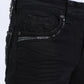 black slim boot cut jean men holt summit chevron platini front pocket