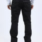 black slim boot cut jean men holt summit chevron platini back