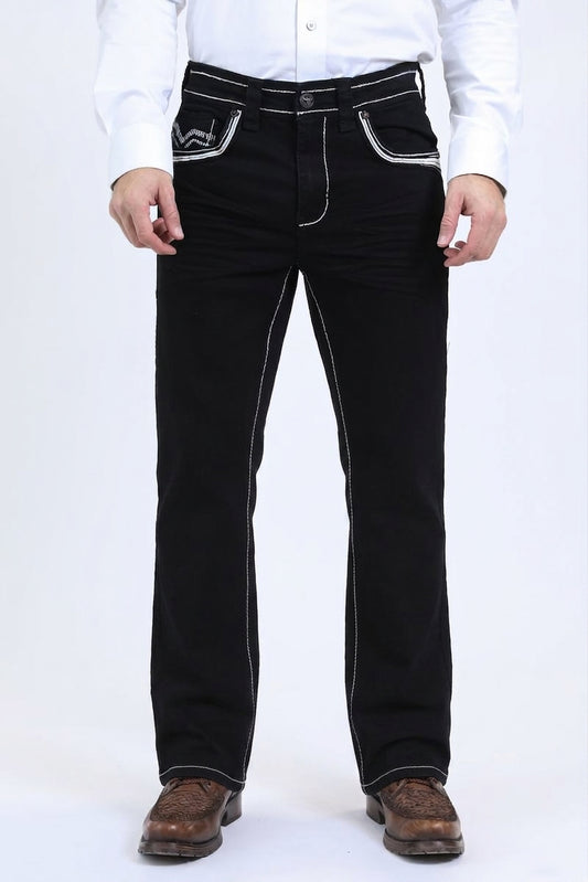 Holt Summit Chevron Bootcut Jean