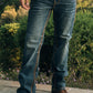 Holt Summit Bootcut Jean - Denim Blue front Platini