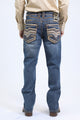 Holt Summit Chevron Bootcut Jean