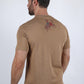 khaki cowboy rodeo print tee back platini