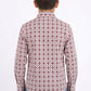 pink kids aztec stripe western shirt platini back