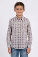 Kids Aztec Stripe Western Shirt