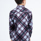Kid's Checkered Long Sleeve Lt. Grey Shirt