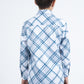 Kid's Checkered Long Sleeve White Shirt