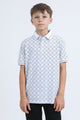 Kids Aztec Cotton Polo
