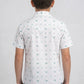 white kids longhorn icon western shirt platini back