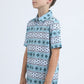 blue kids aztec performance polo iii back platini