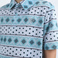 blue kids aztec performance polo iii side platini