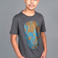 charcoal skull diamonds rhinestone kids tee front platini