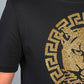 black bold graphic rhinestone kids tee back platini