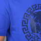 royal blue bold graphic rhinestone kids tee back platini