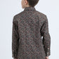 Kid's Western Modern Fit Cotton/Spandex Long Sleeve Black Shirt with Snaps