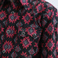 Kid's Western Modern Fit Cotton/Spandex Long Sleeve Black Shirt with Snaps