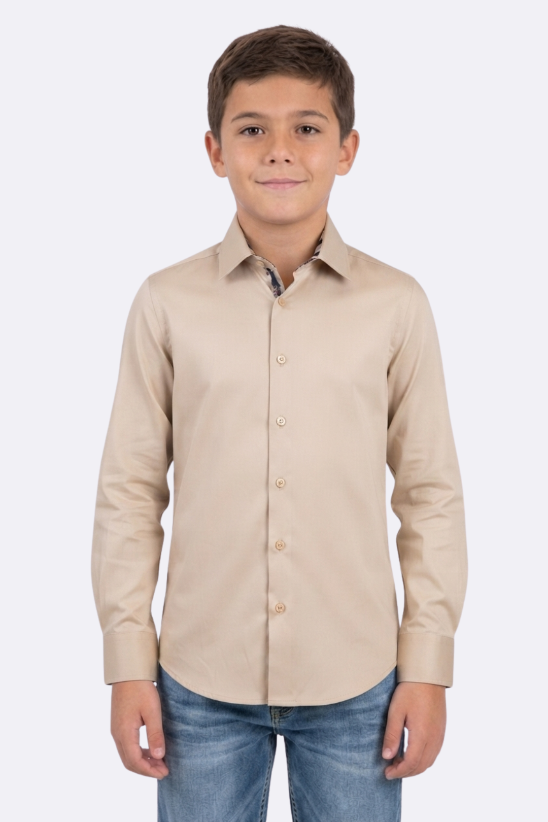 Locke Kids Block Check Shirt