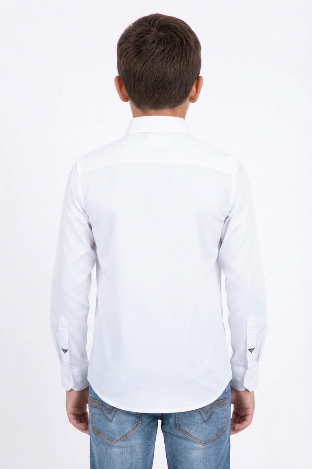 white locke kids block check shirt boys platini back