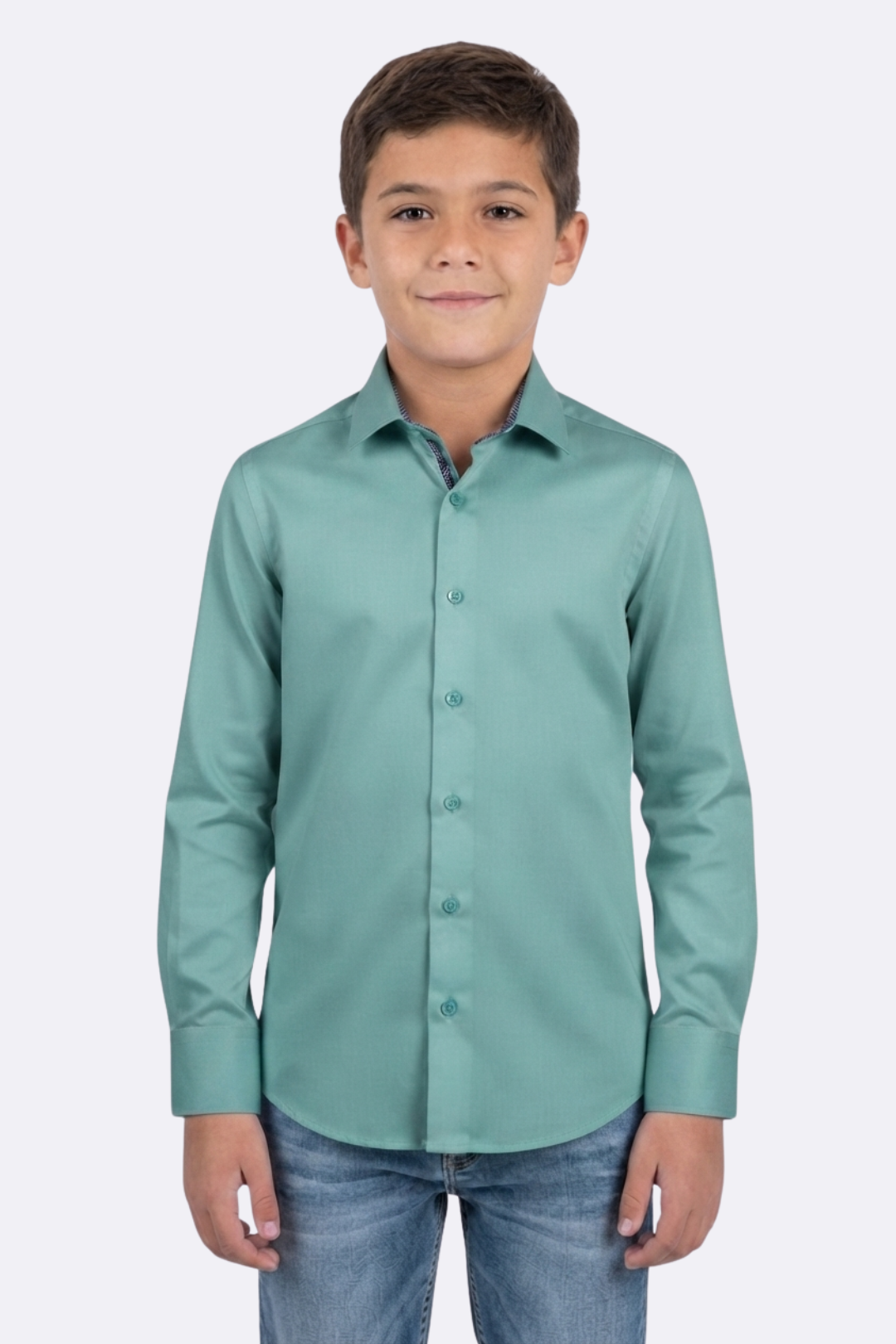 Locke Kids Plaid Cuff Shirt