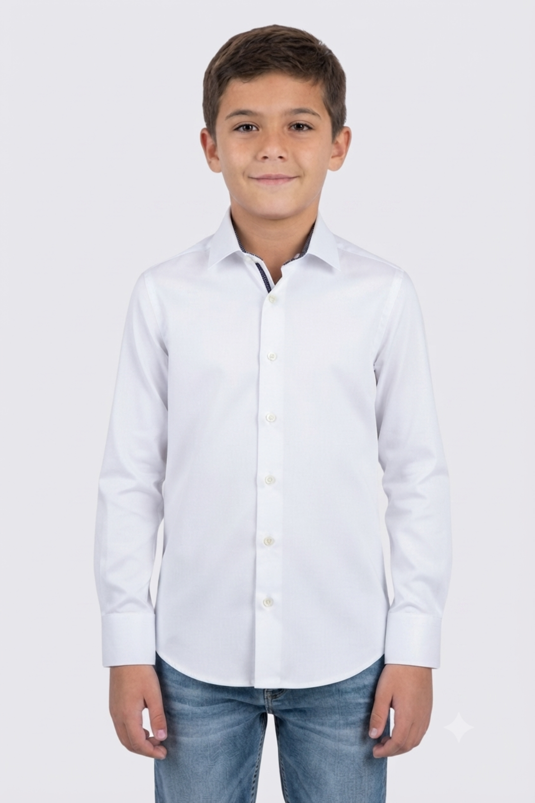 Locke Kids Plaid Cuff Shirt
