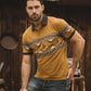 mustard aztec panoramic polo front platini