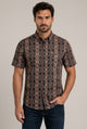 Aztec Stripe Short Sleeve Shirt