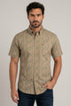 Aztec Stripe Short Sleeve Shirt